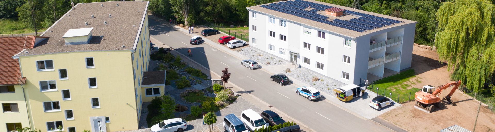 Pflegezentrum Nordhausen beide Gebäude